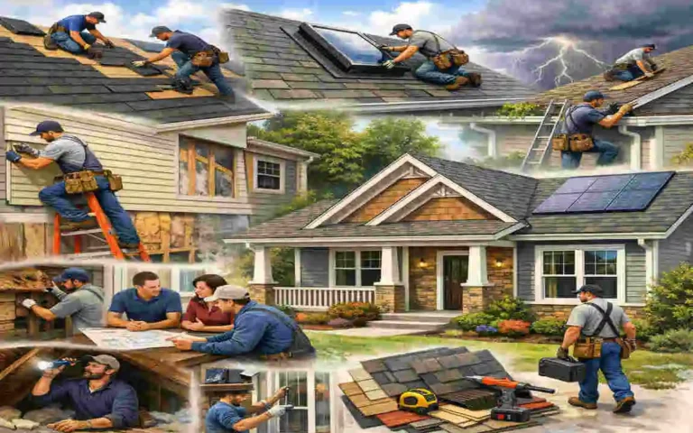 What Do Roofing/Siding Contractors Do?