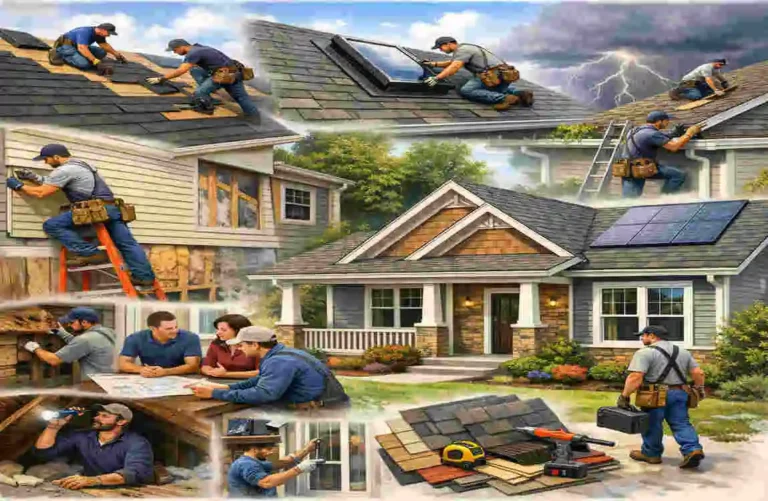 What Do Roofing/Siding Contractors Do?