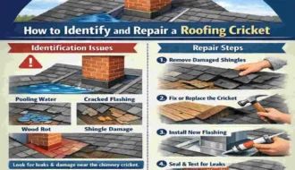 what is a roofing cricket