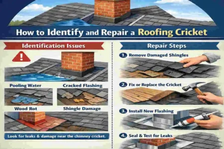 what is a roofing cricket