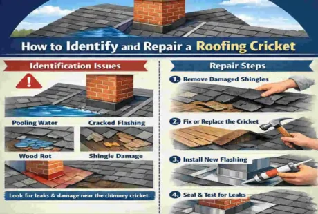 what is a roofing cricket