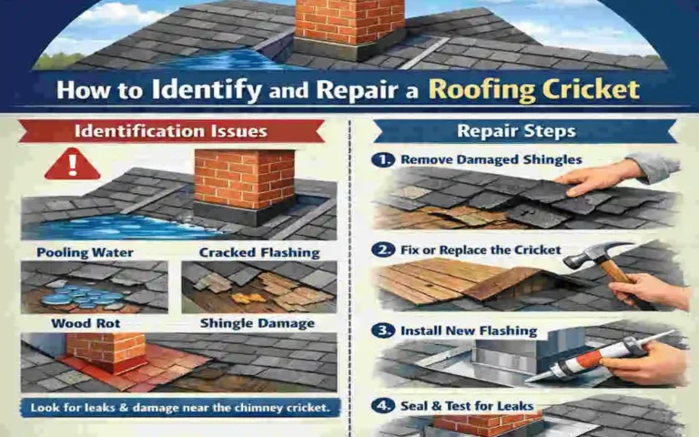 what is a roofing cricket