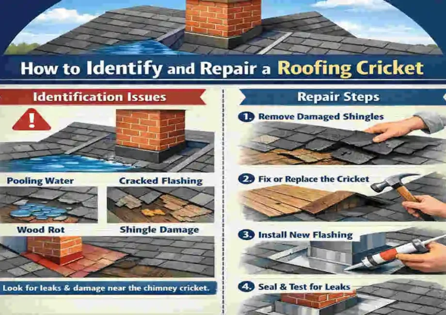 what is a roofing cricket