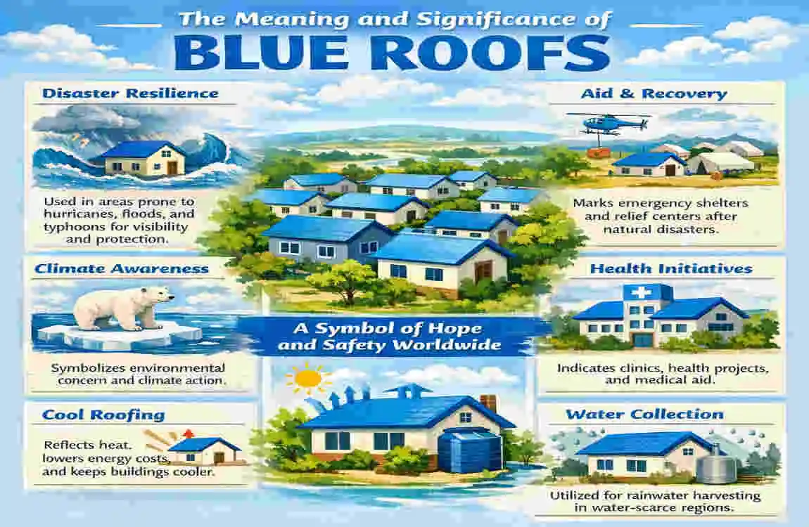 blue roofs meaning