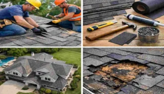 typical range for patching a roof leak