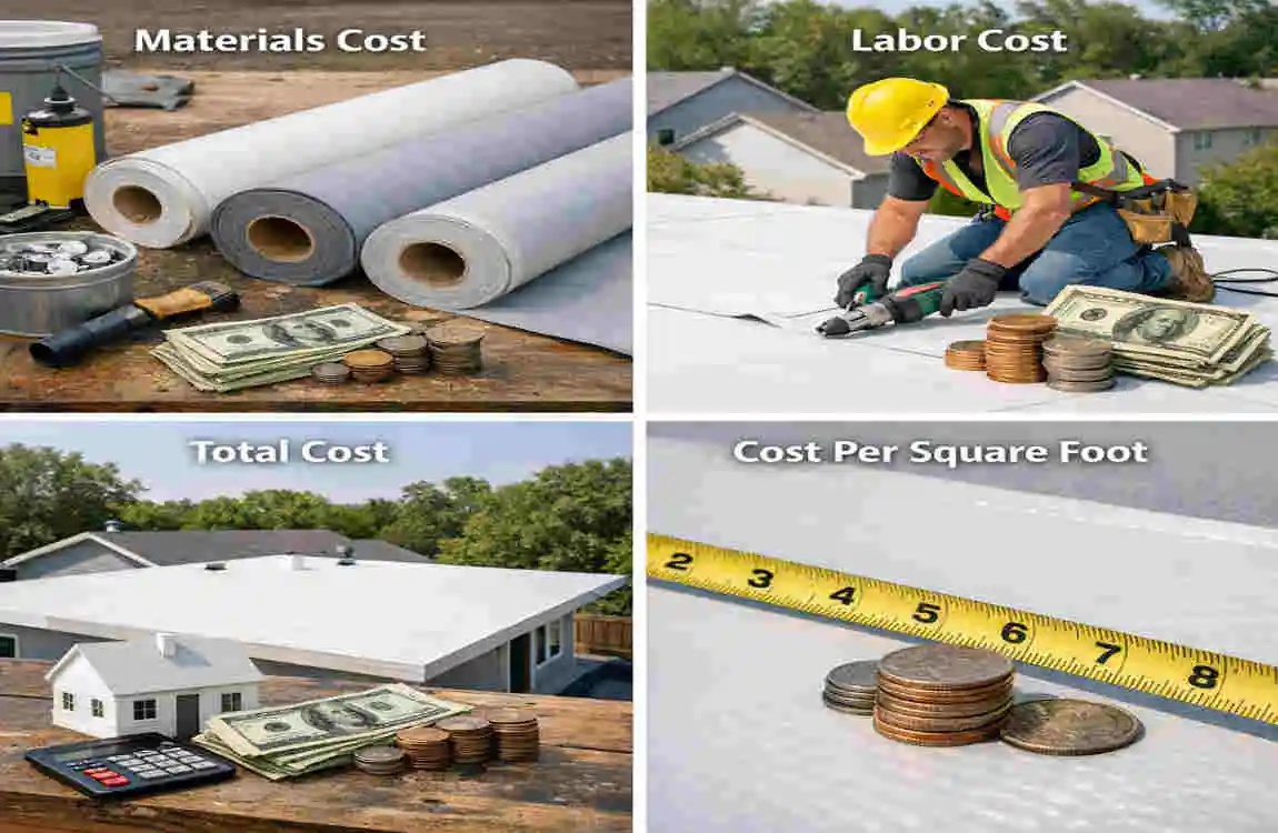tpo flat roofing for home