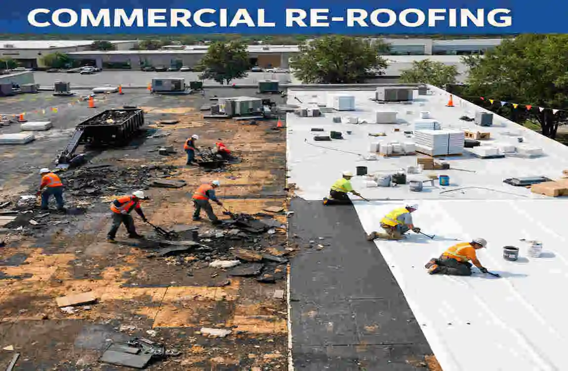 Commercial Re-Roofing
