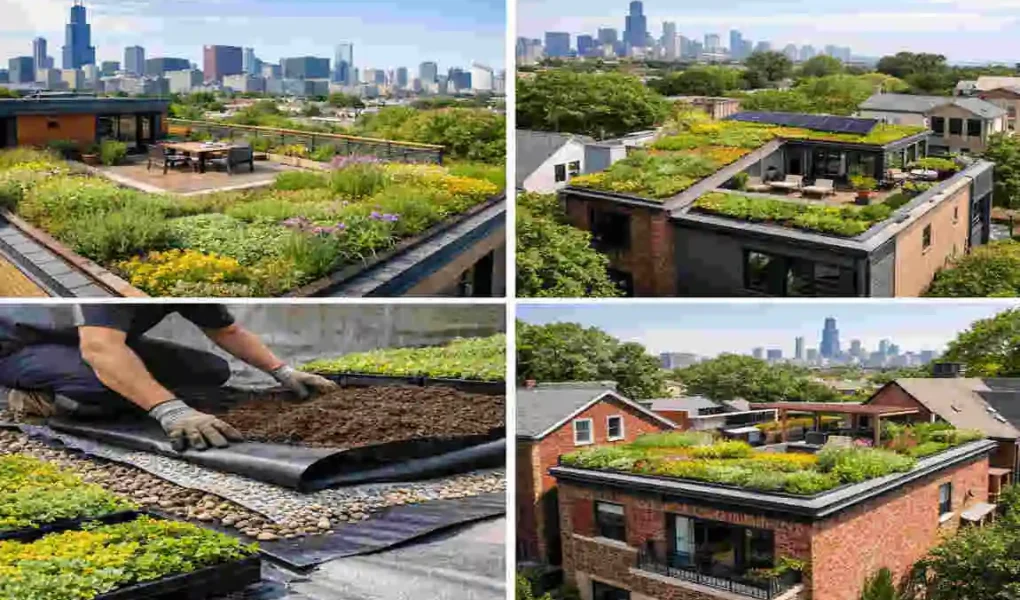 Chicago Green Roof for Home