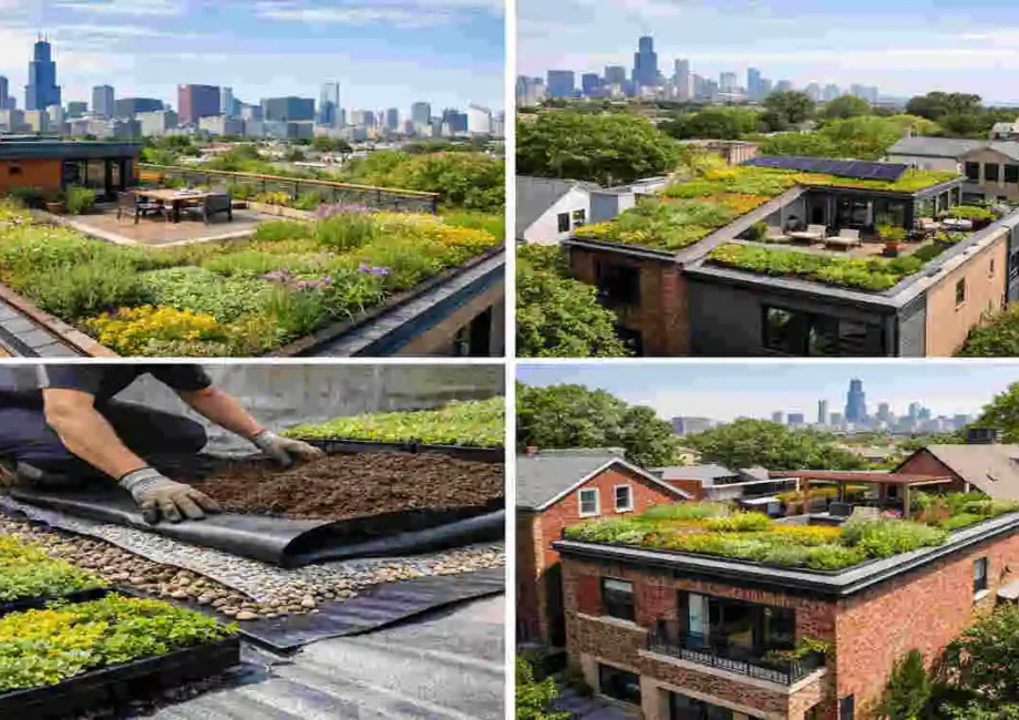 Chicago Green Roof for Home