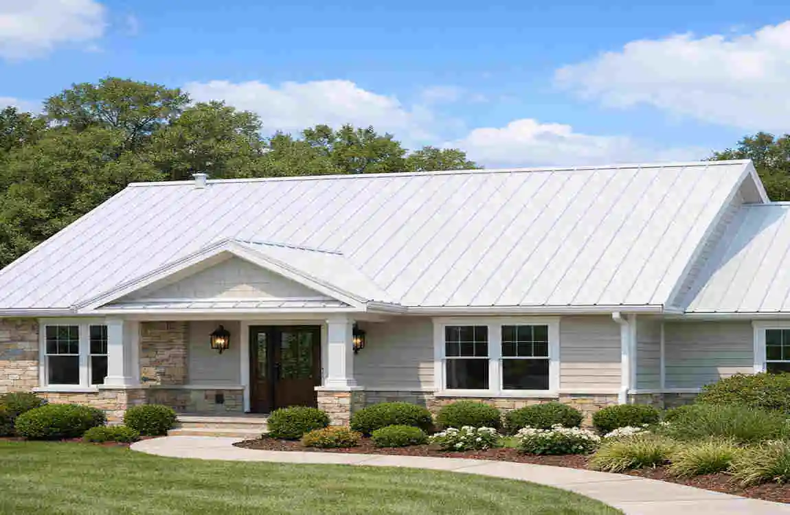what color metal roof for cool