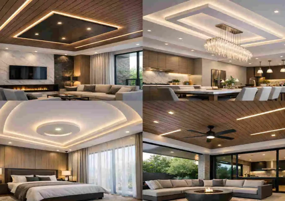 pvc roof ceiling design