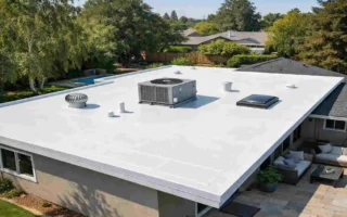 tpo flat roofing for home