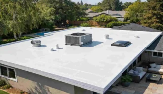 tpo flat roofing for home