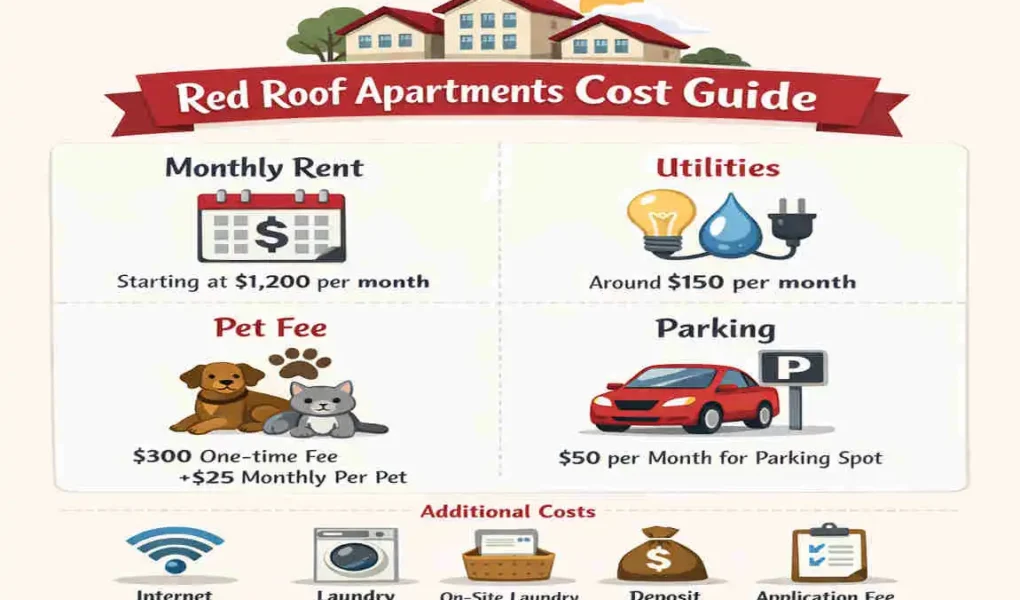 Red Roof Apartments Cost