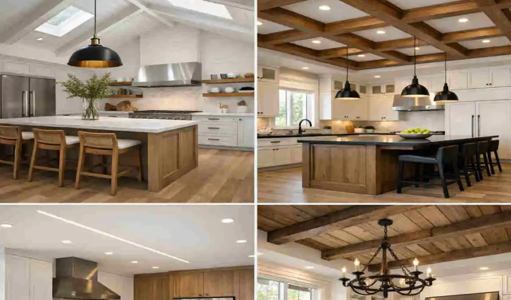 kitchen + roof home idea