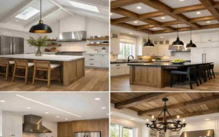 kitchen + roof home idea