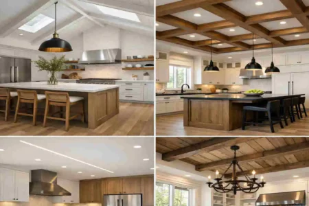 kitchen + roof home idea