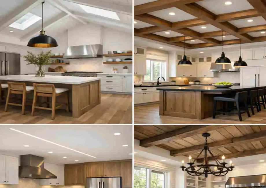 kitchen + roof home idea