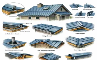 trapezoidal leg standing seam roof system