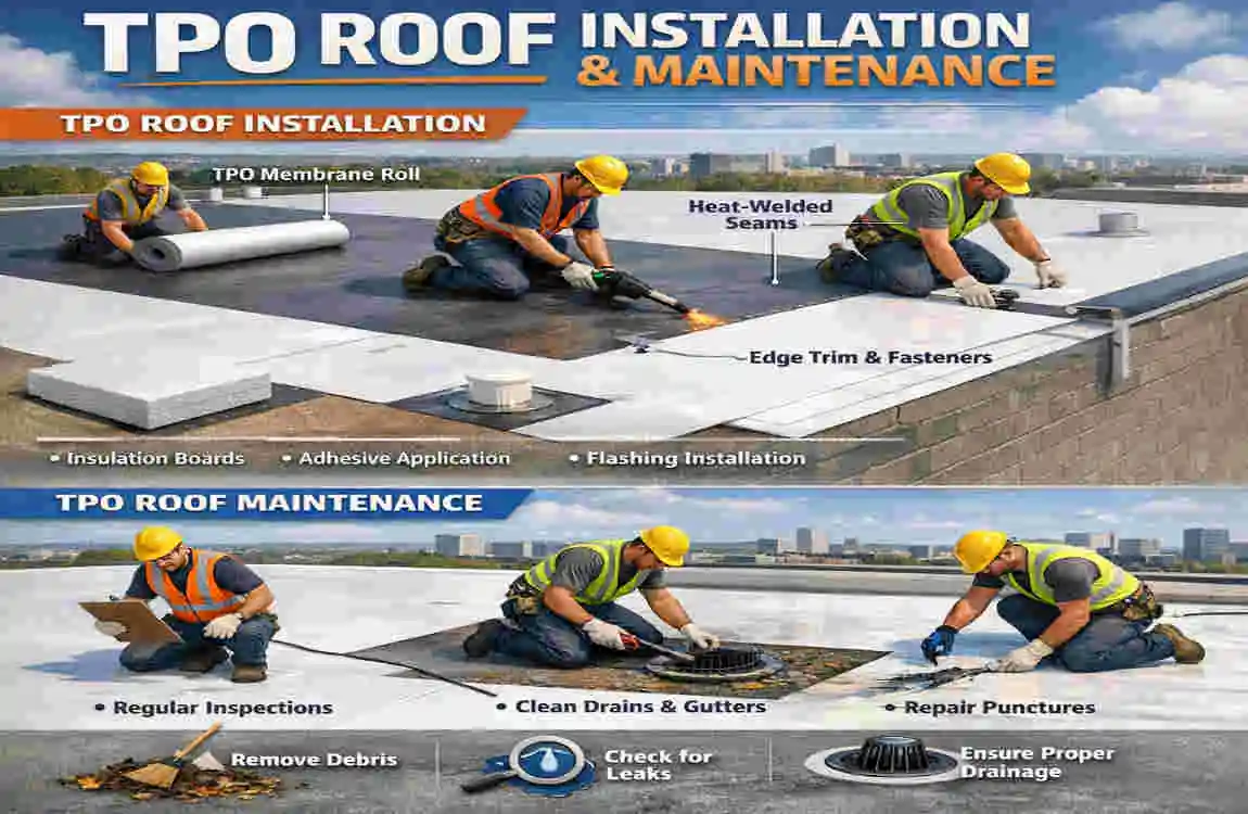 TPO Roofing Huntsville TX: