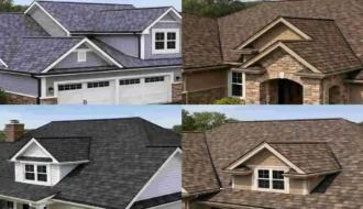 typical of asphalt shingle roof