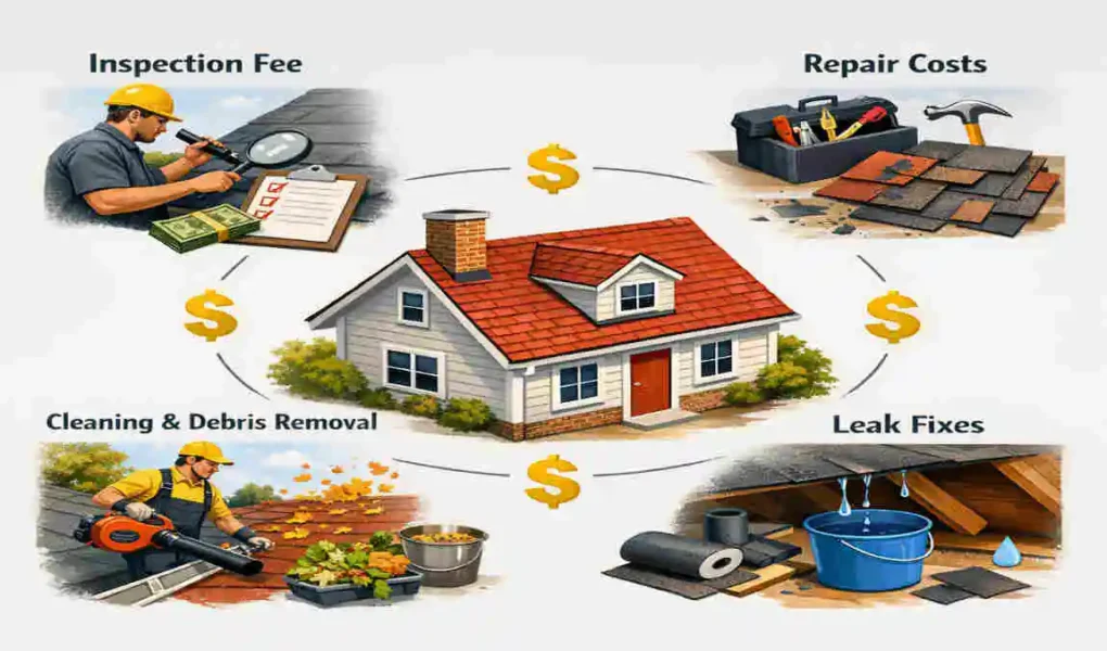 residential roofing maintenance cost
