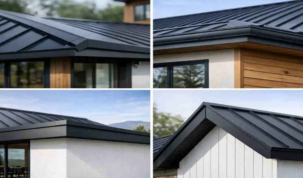 trim options for metal roofs