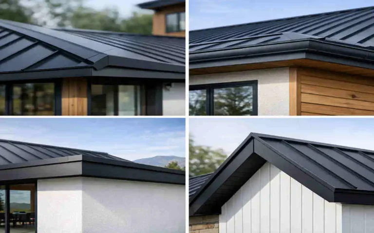 trim options for metal roofs