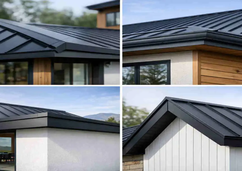trim options for metal roofs
