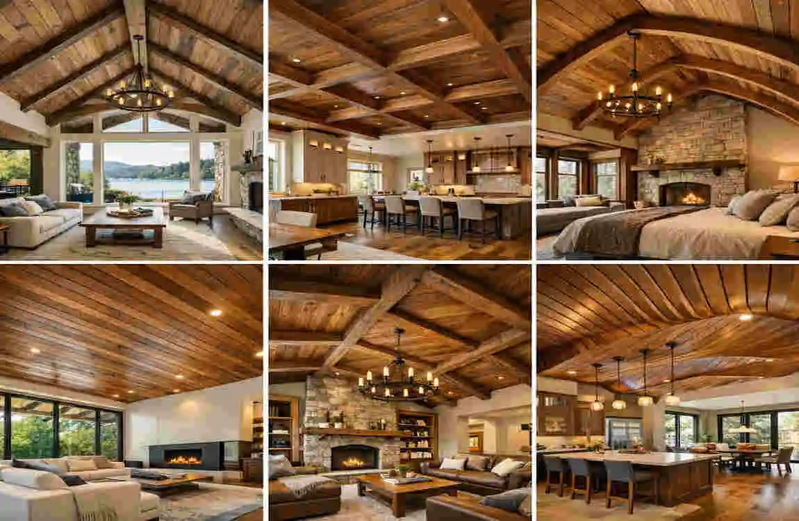 Wooden Roof Ceiling Design
