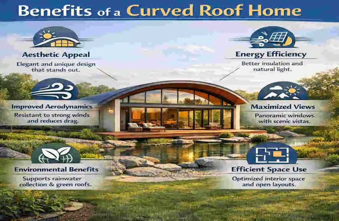 curved roof homes idea