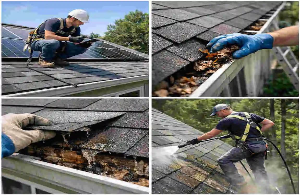 residential roofing maintenance solutions