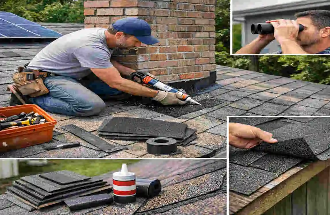 typical range for patching a roof leak