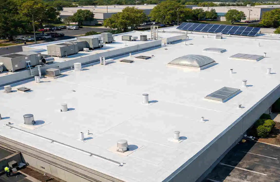 commercial PVC roofing