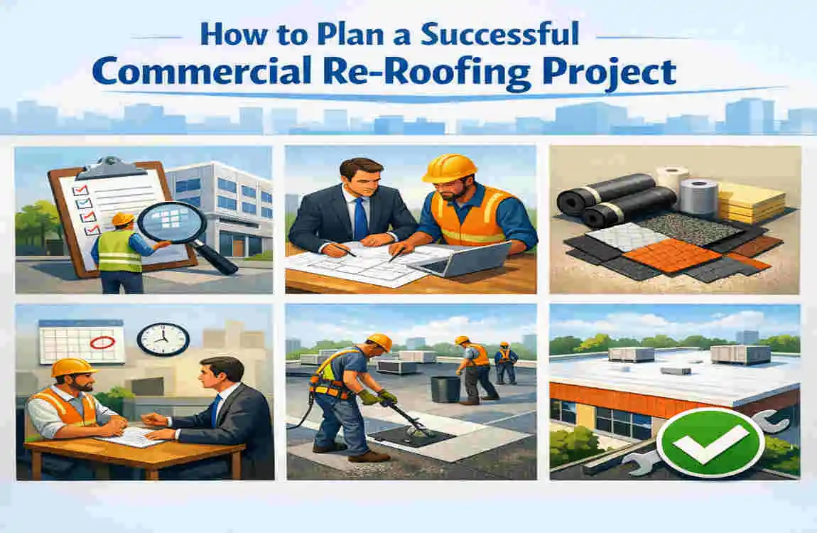 Commercial Re-Roofing