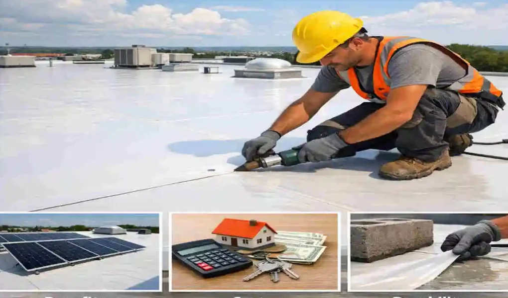 pvc flat roofing systems