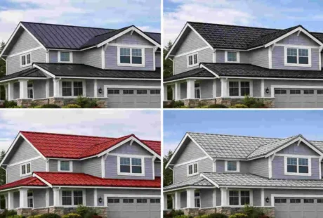 What Color Metal Roof Goes with Light Gray House Siding?