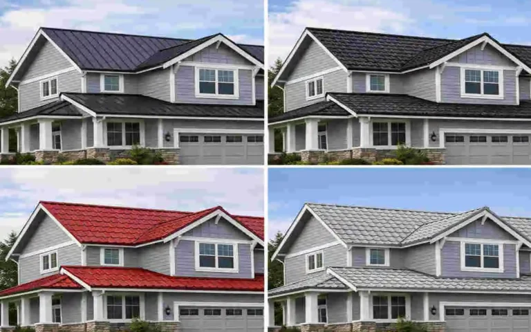 What Color Metal Roof Goes with Light Gray House Siding?