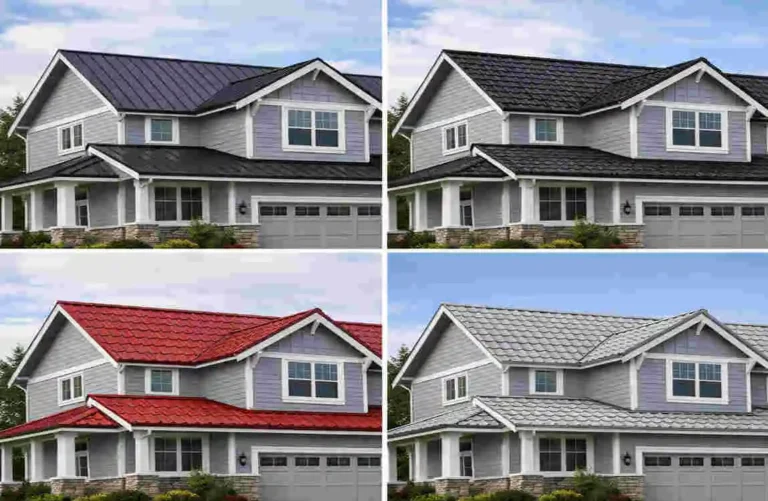 What Color Metal Roof Goes with Light Gray House Siding?