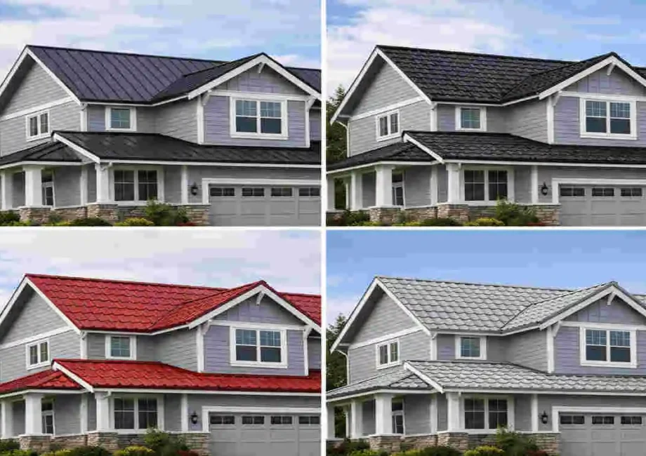 What Color Metal Roof Goes with Light Gray House Siding?