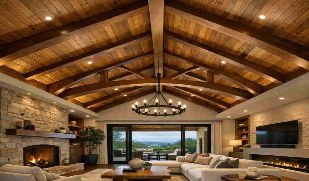 Wooden Roof Ceiling Design
