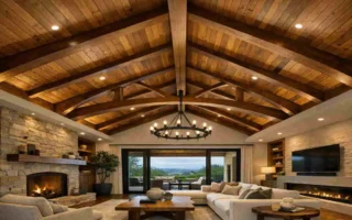Wooden Roof Ceiling Design