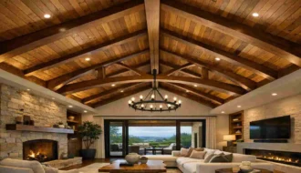 Wooden Roof Ceiling Design
