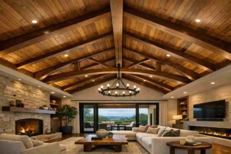 Wooden Roof Ceiling Design