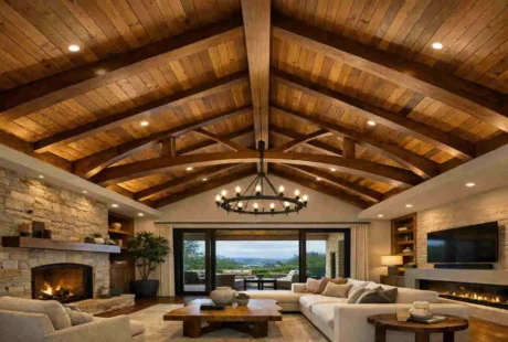 Wooden Roof Ceiling Design