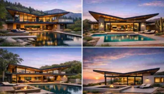 butterfly roof design at home