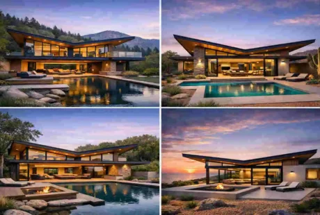 butterfly roof design at home
