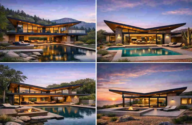 butterfly roof design at home