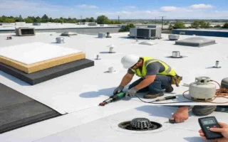commercial PVC roofing