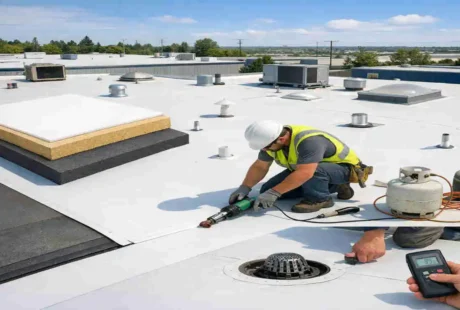commercial PVC roofing